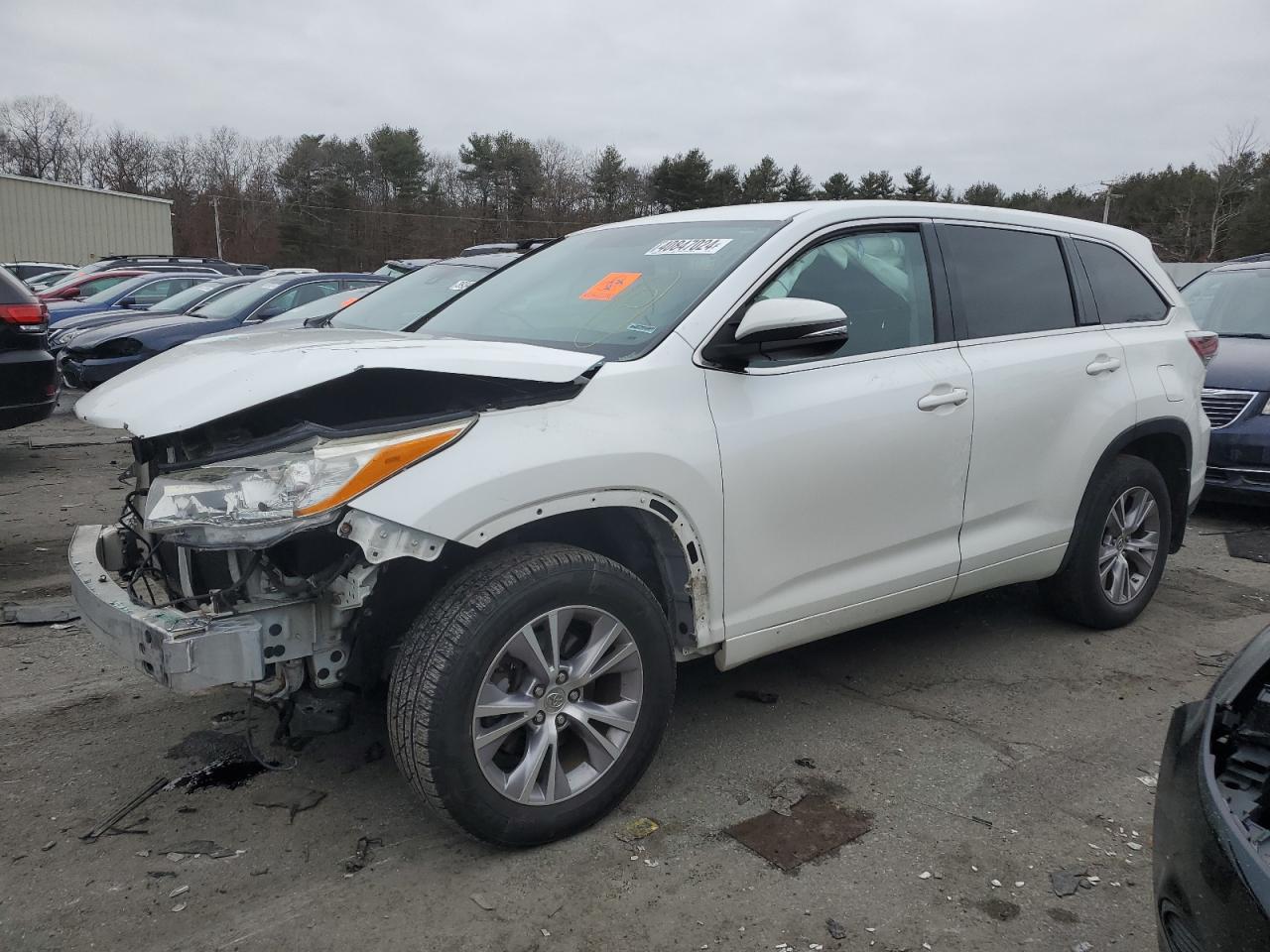 TOYOTA HIGHLANDER 2015 5tdbkrfh0fs166867