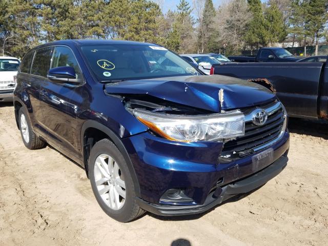 TOYOTA HIGHLANDER 2015 5tdbkrfh0fs168800