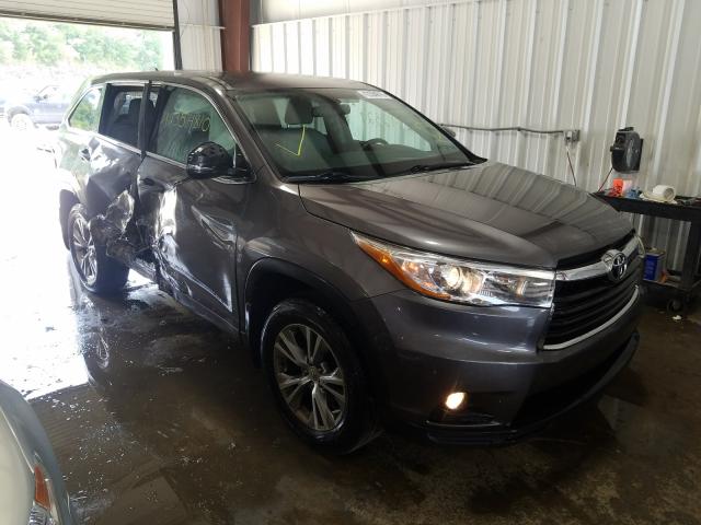 TOYOTA HIGHLANDER 2015 5tdbkrfh0fs170501