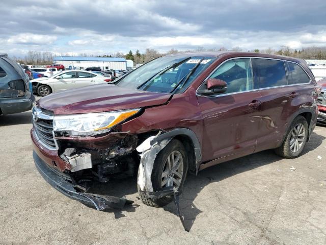 TOYOTA HIGHLANDER 2016 5tdbkrfh0gs318373