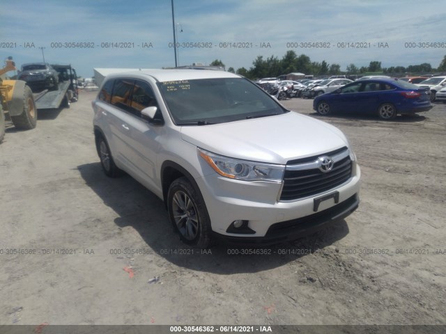 TOYOTA HIGHLANDER 2014 5tdbkrfh1es005054