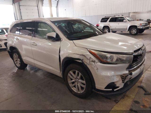 TOYOTA HIGHLANDER 2015 5tdbkrfh1fs094836