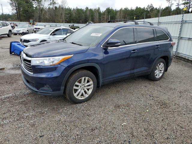 TOYOTA HIGHLANDER 2015 5tdbkrfh1fs128581