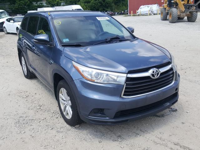 TOYOTA HIGHLANDER 2015 5tdbkrfh1fs142190