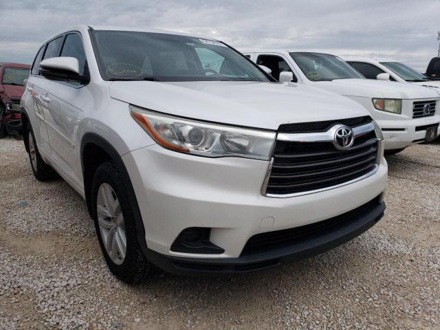 TOYOTA HIGHLANDER 2016 5tdbkrfh1gs290793