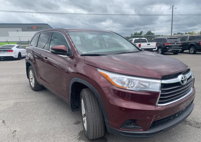 TOYOTA HIGHLANDER 2016 5tdbkrfh1gs343623