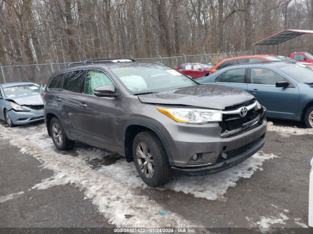 TOYOTA HIGHLANDER 2014 5tdbkrfh2es054750