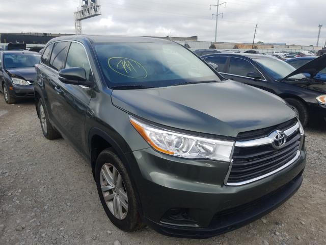 TOYOTA HIGHLANDER 2014 5tdbkrfh2es066056