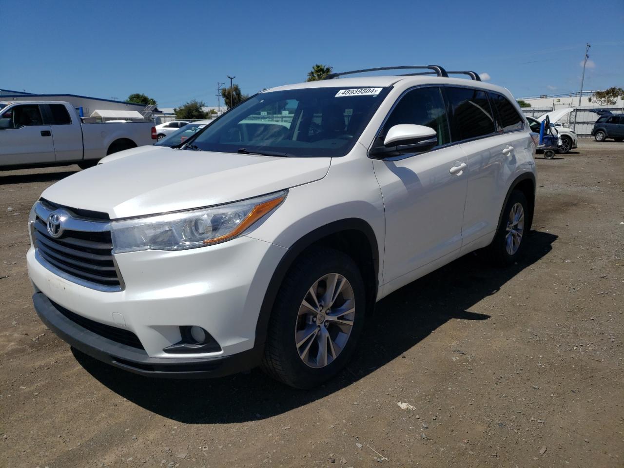 TOYOTA HIGHLANDER 2015 5tdbkrfh2fs087233