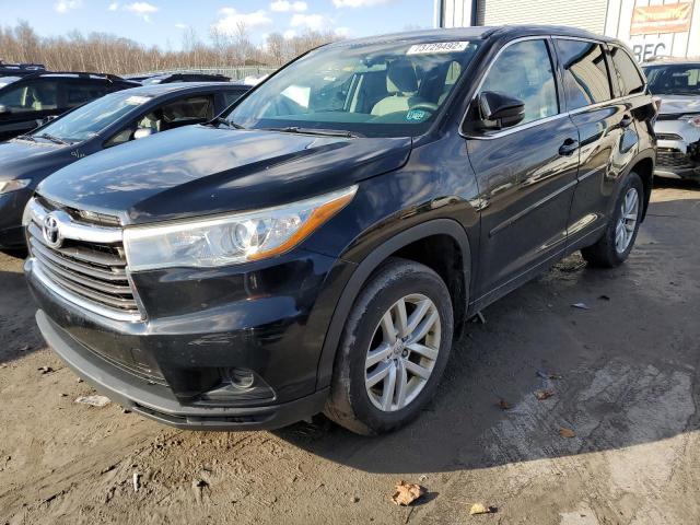 TOYOTA HIGHLANDER 2015 5tdbkrfh2fs116326