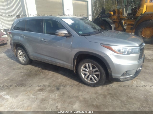 TOYOTA HIGHLANDER 2015 5tdbkrfh2fs175151