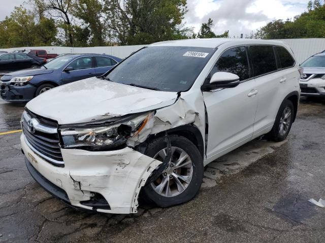 TOYOTA HIGHLANDER 2016 5tdbkrfh2fs196078