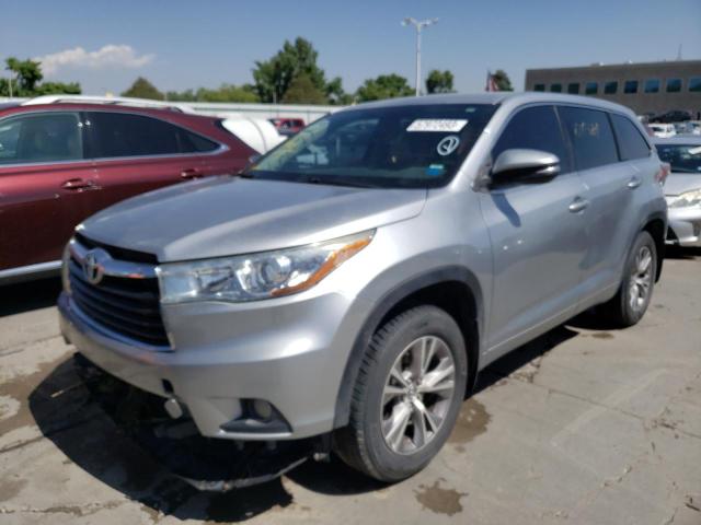 TOYOTA HIGHLANDER 2016 5tdbkrfh2gs285506