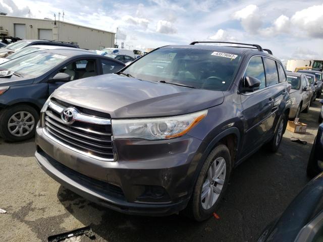 TOYOTA HIGHLANDER 2016 5tdbkrfh2gs291659