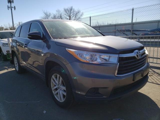 TOYOTA HIGHLANDER 2014 5tdbkrfh3es009218