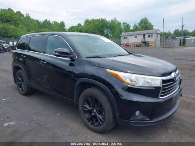 TOYOTA HIGHLANDER 2015 5tdbkrfh3fs105450