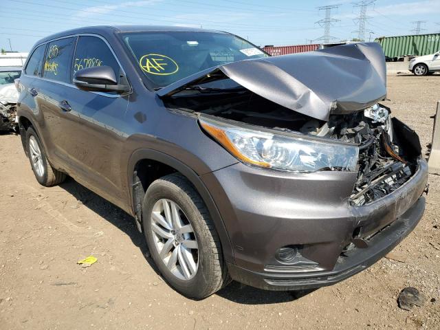 TOYOTA HIGHLANDER 2015 5tdbkrfh3fs106579