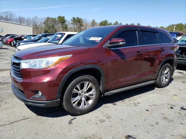 TOYOTA HIGHLANDER 2015 5tdbkrfh3fs152039