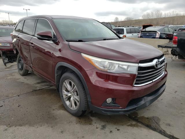 TOYOTA HIGHLANDER 2015 5tdbkrfh3fs177295