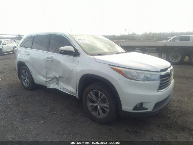 TOYOTA HIGHLANDER 2015 5tdbkrfh3fs188894