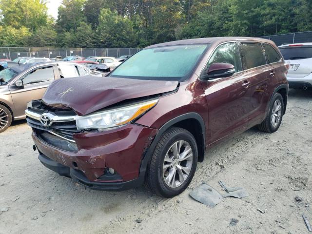 TOYOTA HIGHLANDER 2015 5tdbkrfh3fs194694