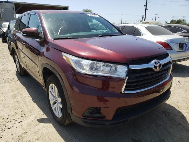 TOYOTA HIGHLANDER 2015 5tdbkrfh3fs219710