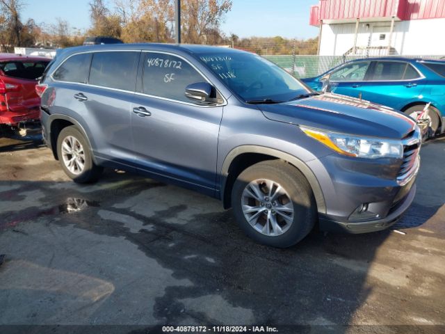 TOYOTA HIGHLANDER 2016 5tdbkrfh3gs256239