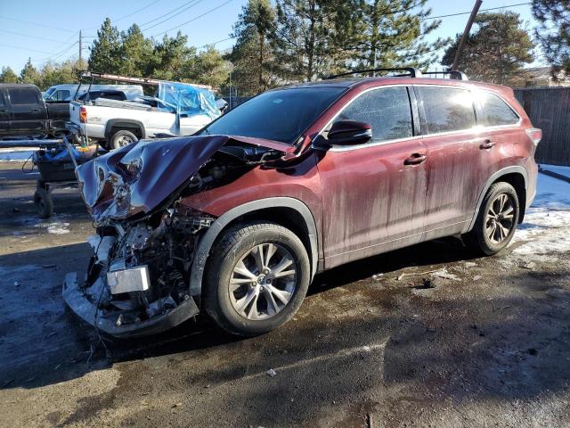 TOYOTA HIGHLANDER 2016 5tdbkrfh3gs271565