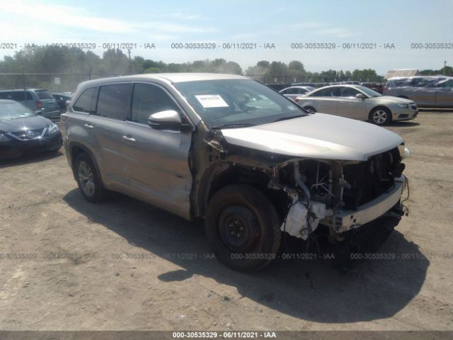 TOYOTA HIGHLANDER 2016 5tdbkrfh3gs273994