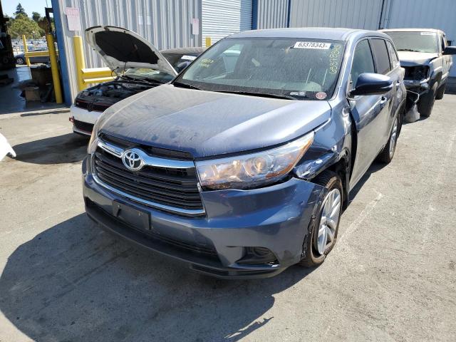 TOYOTA HIGHLANDER 2016 5tdbkrfh3gs278998