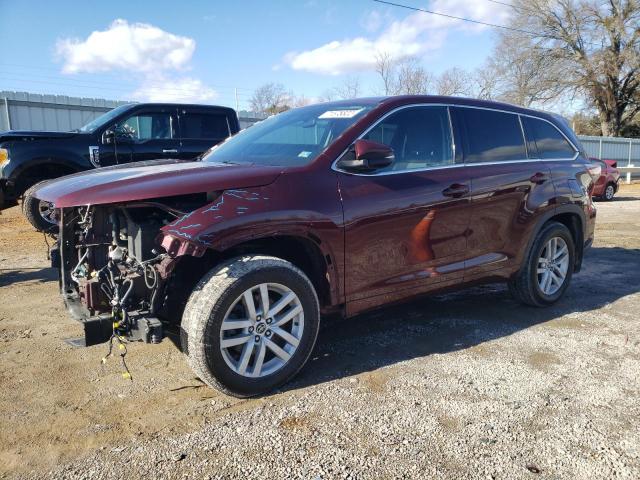 TOYOTA HIGHLANDER 2016 5tdbkrfh3gs289838