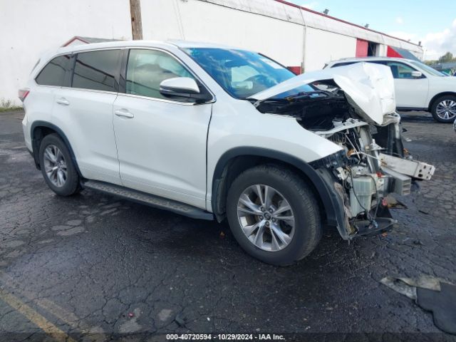 TOYOTA HIGHLANDER 2016 5tdbkrfh3gs338827