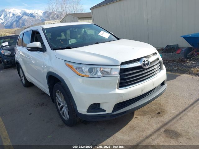 TOYOTA HIGHLANDER 2014 5tdbkrfh4es052059