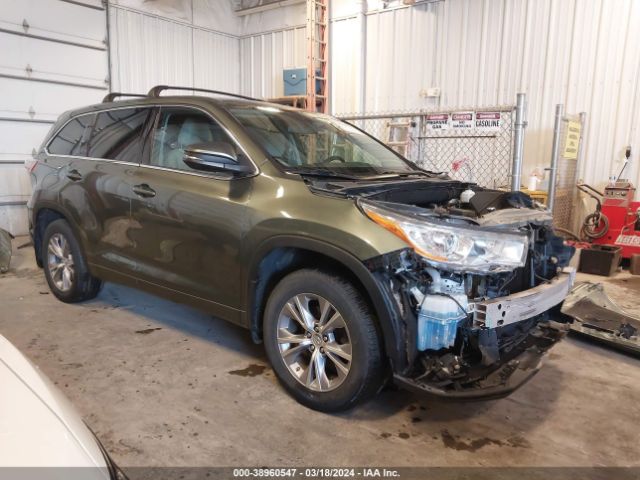 TOYOTA HIGHLANDER 2015 5tdbkrfh4fs105716