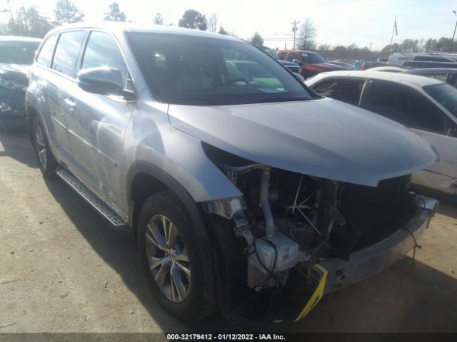 TOYOTA HIGHLANDER 2015 5tdbkrfh4fs196146