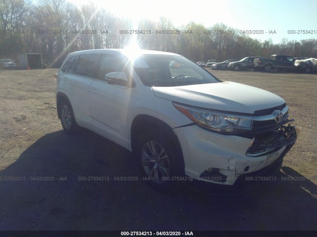 TOYOTA HIGHLANDER 2016 5tdbkrfh4gs258078