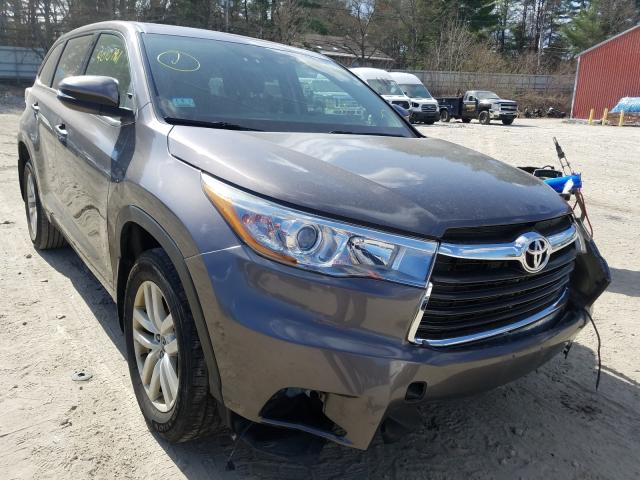 TOYOTA HIGHLANDER 2016 5tdbkrfh4gs260459