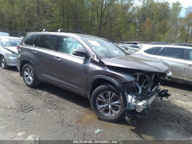 TOYOTA HIGHLANDER 2016 5tdbkrfh4gs286866