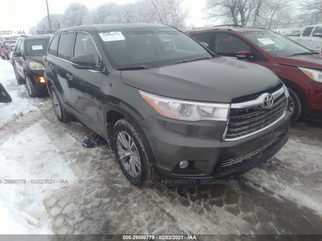 TOYOTA HIGHLANDER 2014 5tdbkrfh5es005204