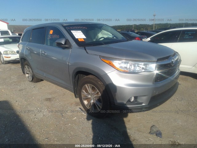 TOYOTA HIGHLANDER 2014 5tdbkrfh5es025677