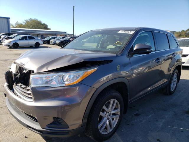 TOYOTA HIGHLANDER 2014 5tdbkrfh5es039983