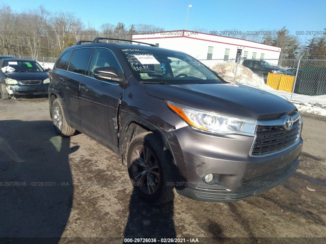 TOYOTA HIGHLANDER 2014 5tdbkrfh5es041734