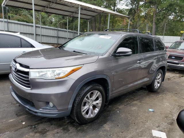 TOYOTA HIGHLANDER 2015 5tdbkrfh5fs137915