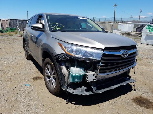 TOYOTA HIGHLANDER 2015 5tdbkrfh5fs157758