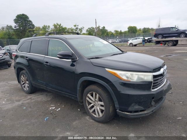 TOYOTA HIGHLANDER 2015 5tdbkrfh5fs159493