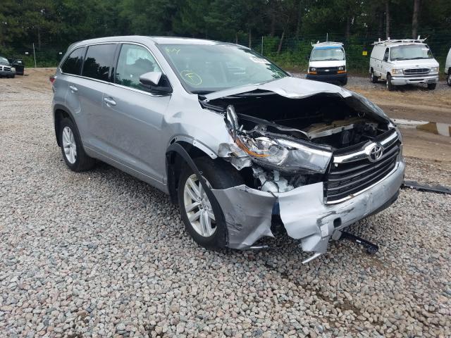 TOYOTA HIGHLANDER 2015 5tdbkrfh5fs161227