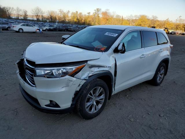 TOYOTA HIGHLANDER 2015 5tdbkrfh5fs196138