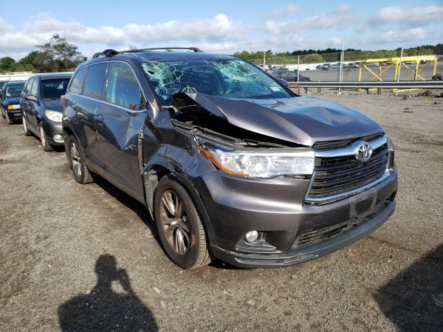 TOYOTA HIGHLANDER 2015 5tdbkrfh5fs197189