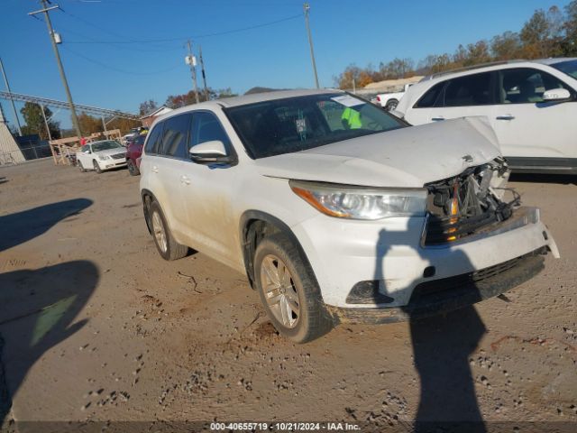 TOYOTA HIGHLANDER 2016 5tdbkrfh5gs256565