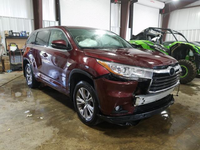 TOYOTA HIGHLANDER 2016 5tdbkrfh5gs260647